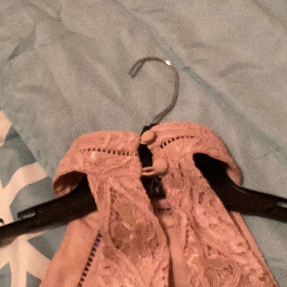 Lace dress,color mauve - Picture 4 of 5